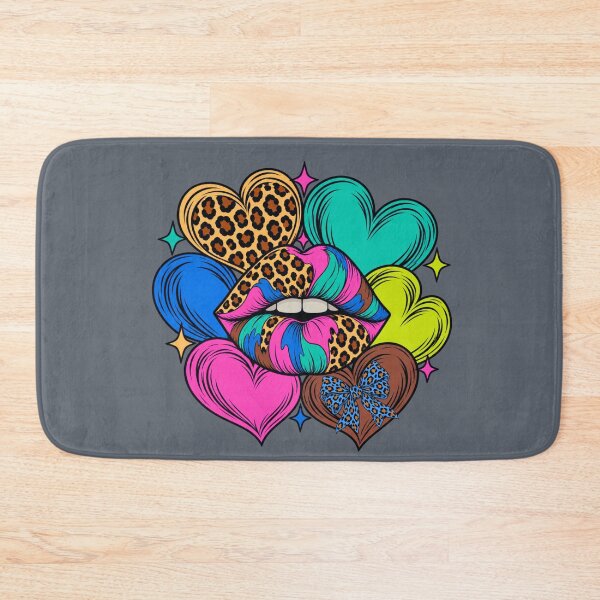 Item preview, Corazones y labios salvajes – Arte pop retro designed and sold by Aimetoi.