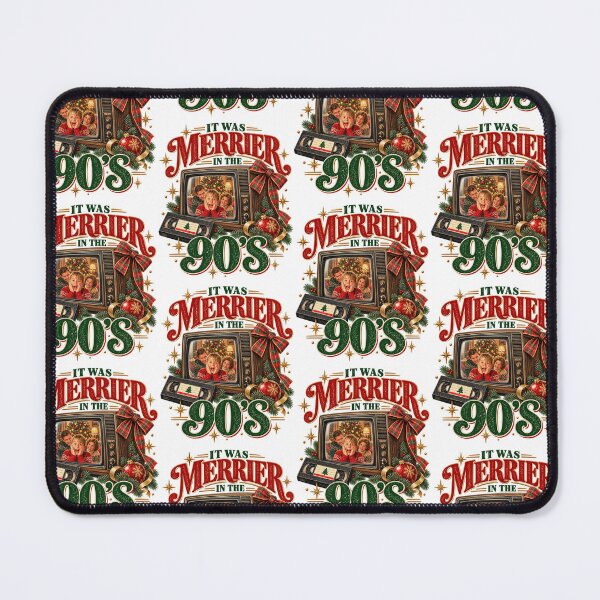 Item preview, 90s Christmas, Retro Holiday TV Design, Nostalgic Movie Night designed and sold by KippyMcCall.