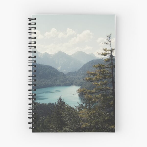 Item preview, Elevated View Of Turquoise Mountain Lake Surrounded By Forest designed and sold by Maveryc.