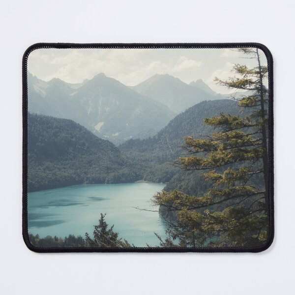 Item preview, Elevated View Of Turquoise Mountain Lake Surrounded By Forest designed and sold by Maveryc.