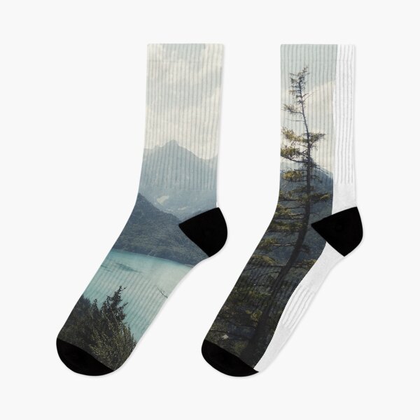Item preview, Elevated View Of Turquoise Mountain Lake Surrounded By Forest designed and sold by Maveryc.