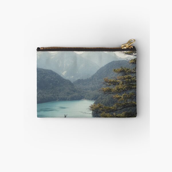 Item preview, Elevated View Of Turquoise Mountain Lake Surrounded By Forest designed and sold by Maveryc.