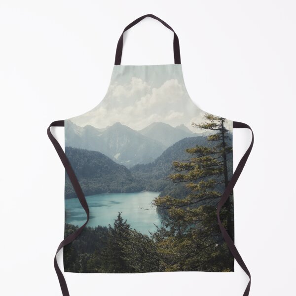 Item preview, Elevated View Of Turquoise Mountain Lake Surrounded By Forest designed and sold by Maveryc.