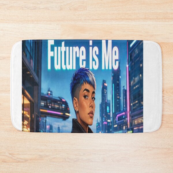 Item preview, The Future Is Me | Inspiring Cyberpunk & Sci-Fi Tee designed and sold by everyone cloth house.