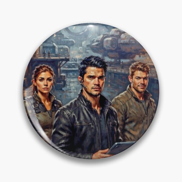 Item preview, The Expanse Sci-Fi Drama Fine Art Tribute designed and sold by Art's Diner.