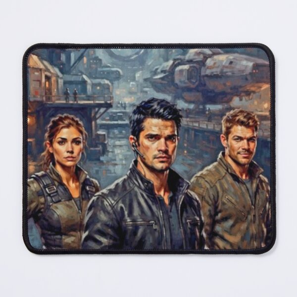 Item preview, The Expanse Sci-Fi Drama Fine Art Tribute designed and sold by Art's Diner.