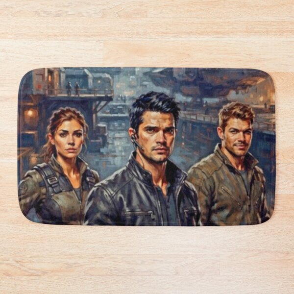 Item preview, The Expanse Sci-Fi Drama Fine Art Tribute designed and sold by Art's Diner.