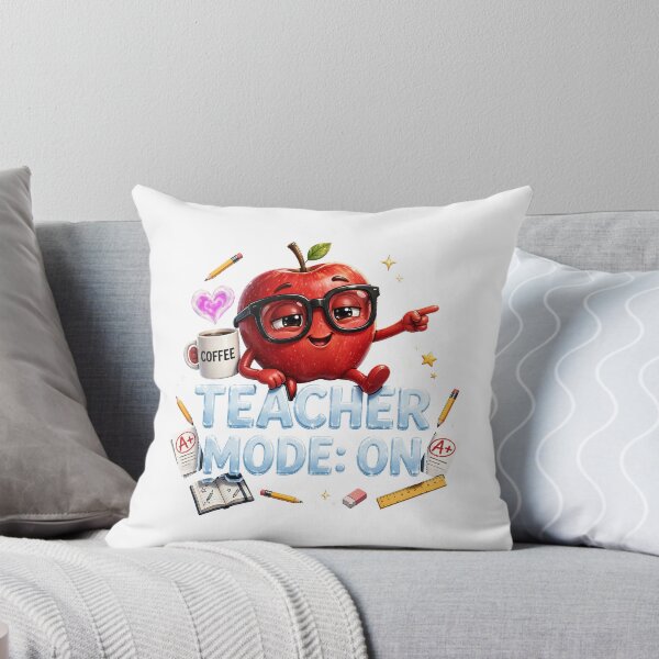 Item preview, Teacher Mode On Funny Apple Coffee Shirt - World Teachers' Day Gift designed and sold by SilaStyles.