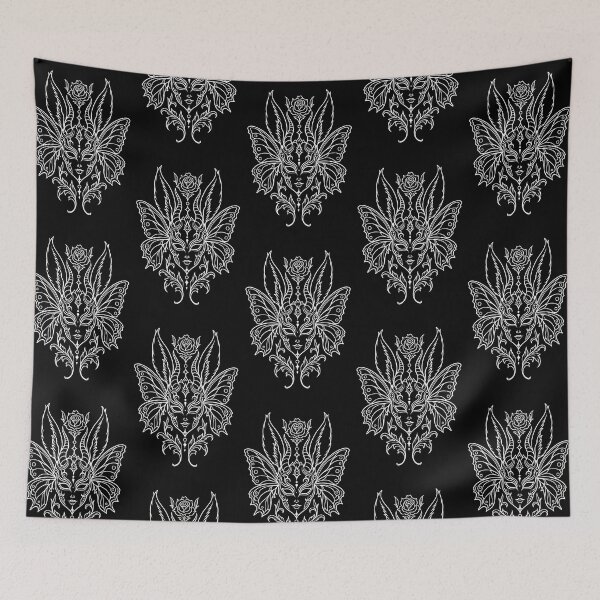 Item preview, Winged Relic — Winged Mask and Rose Tattoo Art designed and sold by Tattee.