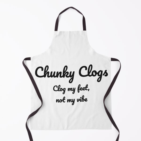 Aperçu de l'œuvre Chunky Clogs Clog My Feet Not My Vibe T-shirt Sabots Drôle créée et vendue par low battery meme design.