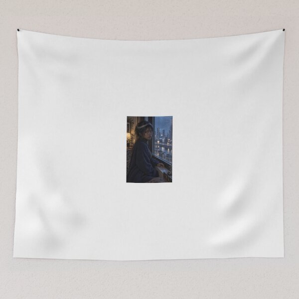 Item preview, Woman near window with spider web designed and sold by CathryneDelamort.