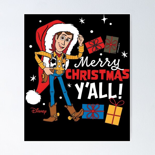 Item preview, Pixar's Story Woody Men's Merry Christmas Y'all  designed and sold by TwolipfweddyTM.