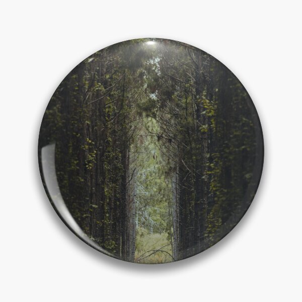 Item preview, Narrow Pathway Through Dense Pine Tree Forest designed and sold by Francisera.