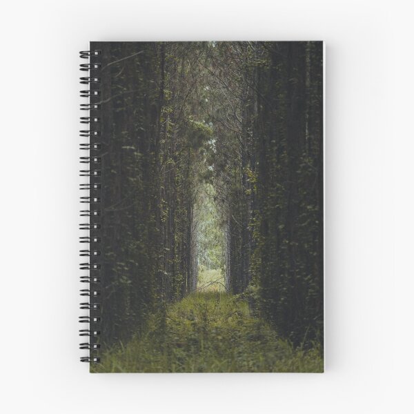 Item preview, Narrow Pathway Through Dense Pine Tree Forest designed and sold by Francisera.