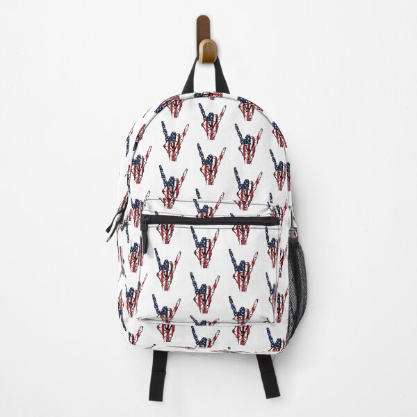 Item preview, American Flag Skeleton Rock Hand - Rock and Roll designed and sold by Marshallamoakohene.