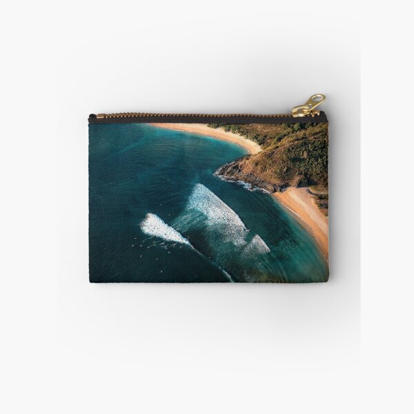 Item preview, Aerial View Of Coastal Bay With Turquoise Water And Sandy Beach designed and sold by Francisera.
