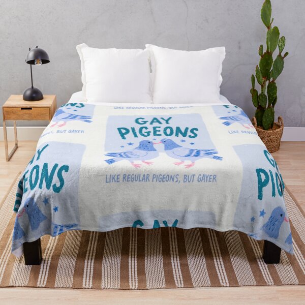 Item preview, Gay Pigeons Artwork designed and sold by jodotodesign.
