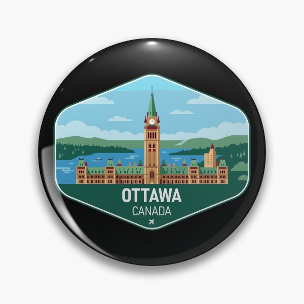 Item preview, Ottawa Canada Travel Souvenir designed and sold by RareDeerArt.