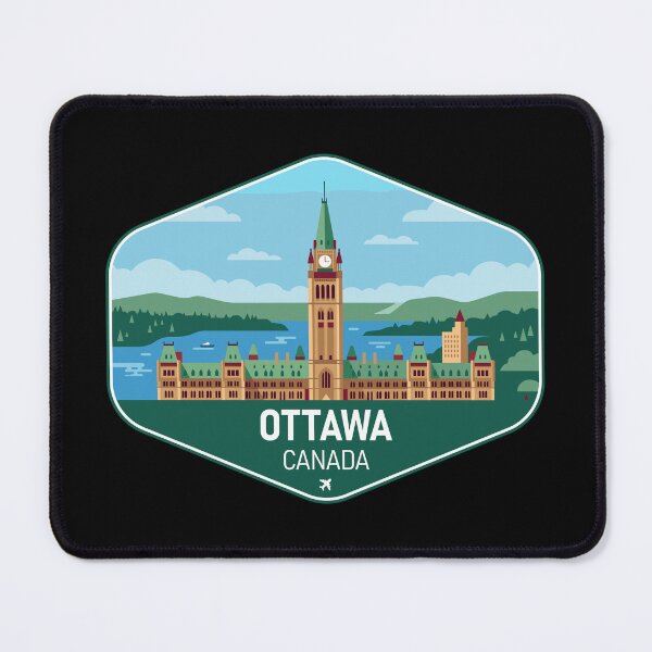 Item preview, Ottawa Canada Travel Souvenir designed and sold by RareDeerArt.