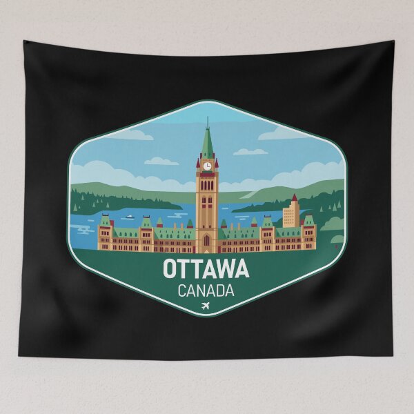 Artikelvorschau, Ottawa, Kanada – Reisesouvenir entworfen und verkauft von RareDeerArt.