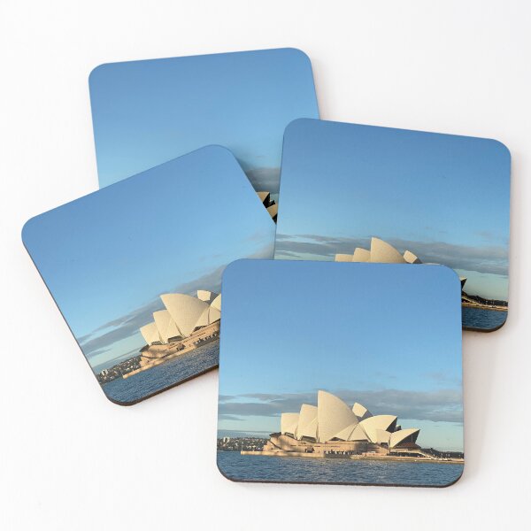 Item preview, Sydney Opera House Under Clear Blue Sky With Moon designed and sold by Francisera.