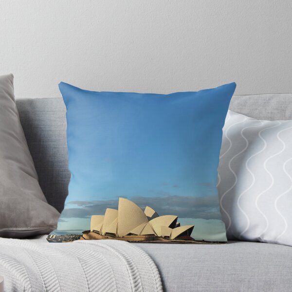 Item preview, Sydney Opera House Under Clear Blue Sky With Moon designed and sold by Francisera.