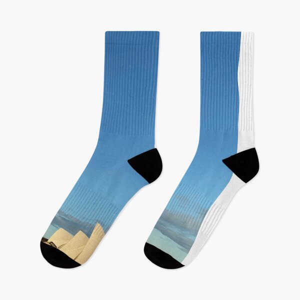Item preview, Sydney Opera House Under Clear Blue Sky With Moon designed and sold by Francisera.