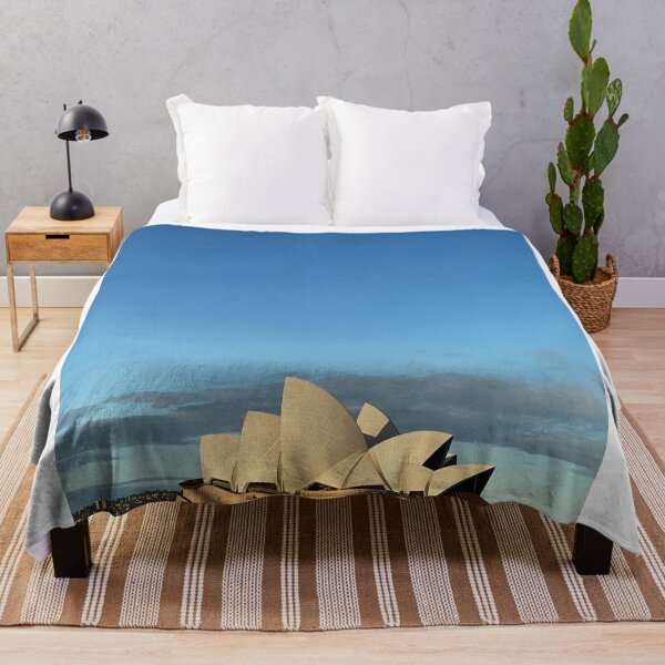 Item preview, Sydney Opera House Under Clear Blue Sky With Moon designed and sold by Francisera.