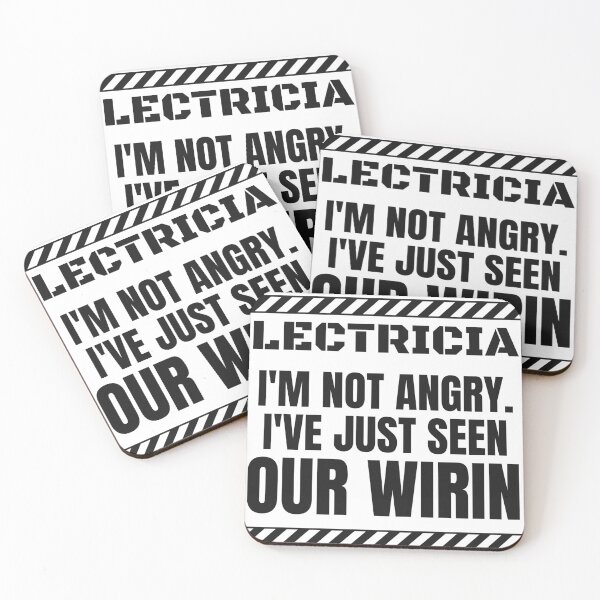 Item preview, Funny Electrician - I'm Not Angry, I've Just Seen Your Wiring designed and sold by BigMachineprint.