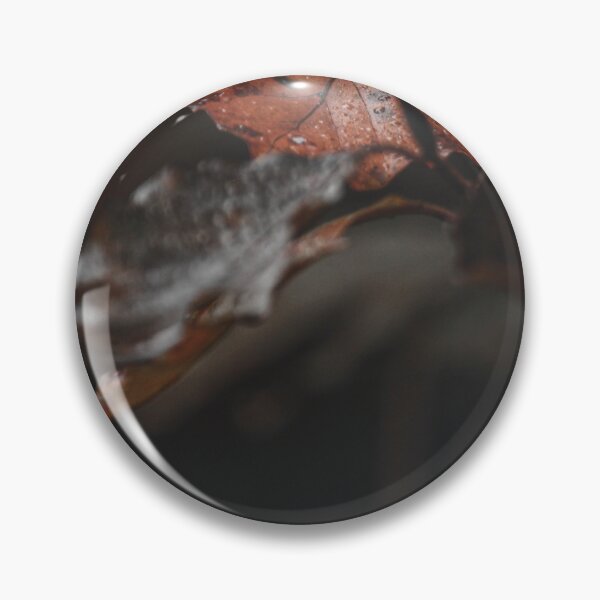 Item preview, Wet Autumn Leaves On Branch With Water Droplets designed and sold by Francisera.
