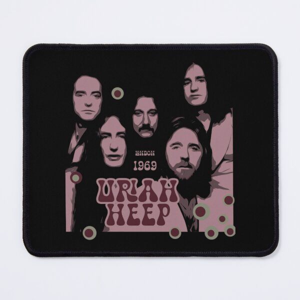 Item preview, Uriah Heep 1969 Vintage Band Portrait Design designed and sold by samuelkennedy.