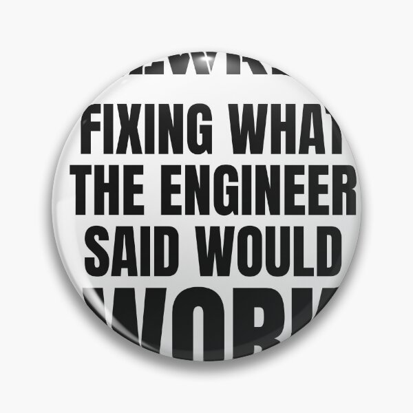 Item preview, Funny Millwright - Fixing What The Engineer Said Would Work designed and sold by BigMachineprint.