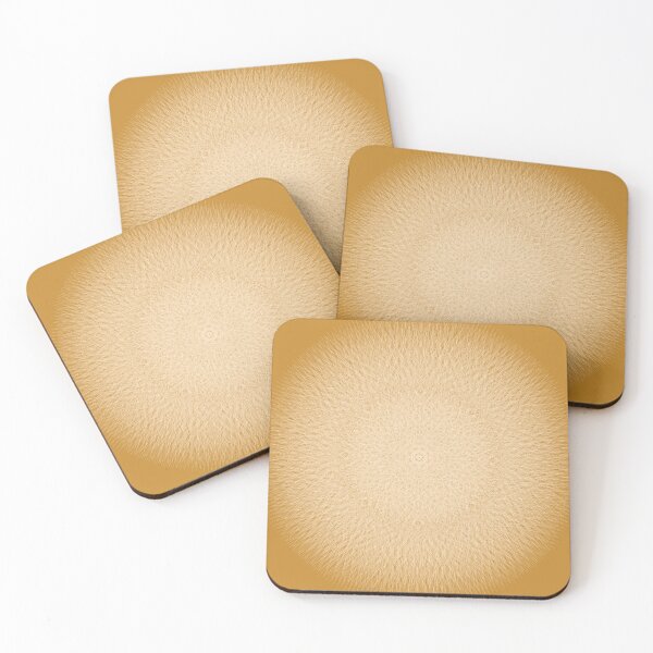Item preview, Golden Sunburst Woven Mandala designed and sold by tryandplay.