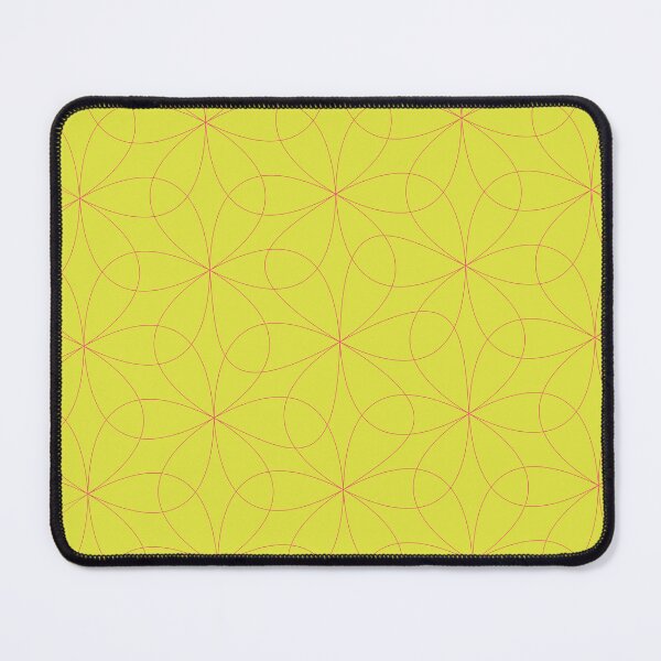 Item preview, Lime Pink Geometric Floral Pattern designed and sold by tryandplay.