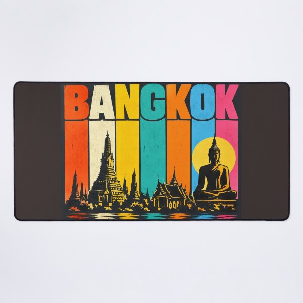 Item preview, Bangkok Thailand Vintage Retro designed and sold by PlengPoomofArts.