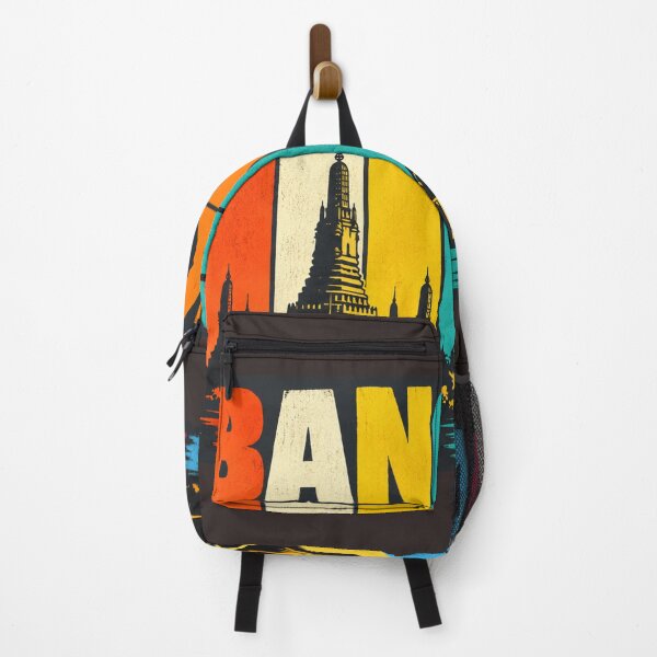Item preview, Bangkok Thailand Vintage Retro designed and sold by PlengPoomofArts.