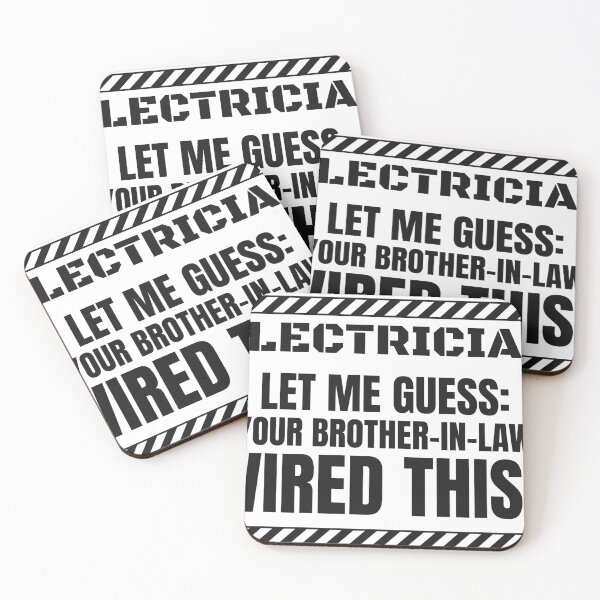 Item preview, Funny Electrician - Let Me Guess Your Brother-In-Law Wired This designed and sold by BigMachineprint.