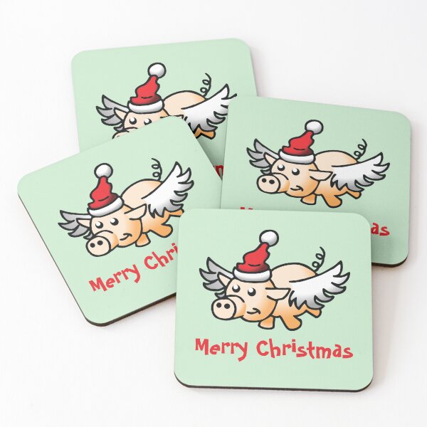 Item preview, Flying Pig Christmas Greetings designed and sold by Restarter.