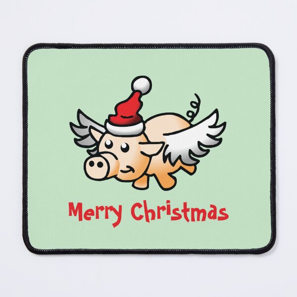 Item preview, Flying Pig Christmas Greetings designed and sold by Restarter.