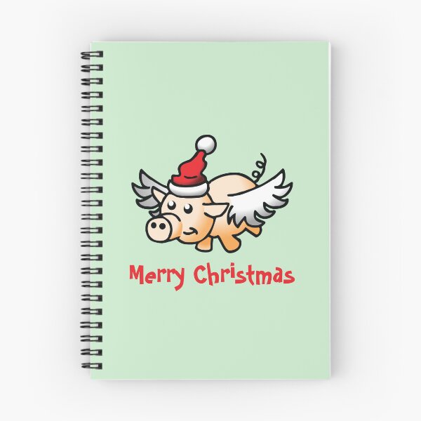 Item preview, Flying Pig Christmas Greetings designed and sold by Restarter.