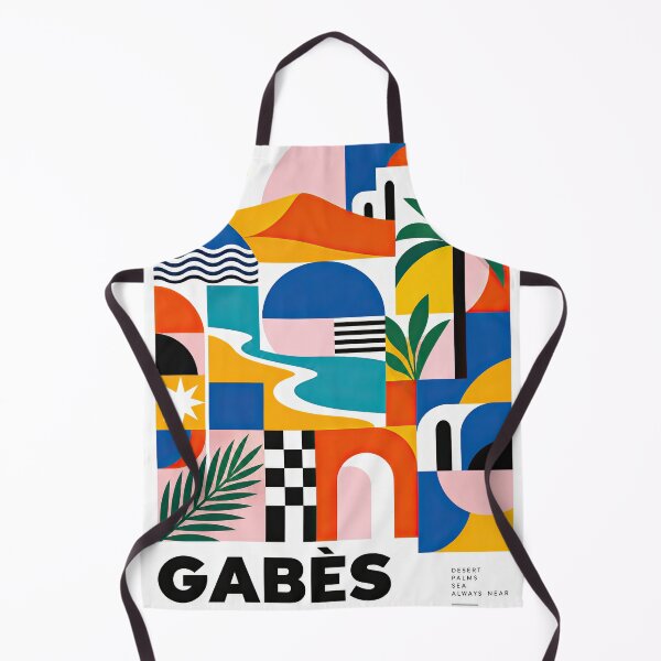 Artikelvorschau, Colorful geometric travel poster featuring abstract desert lands entworfen und verkauft von ckybe.