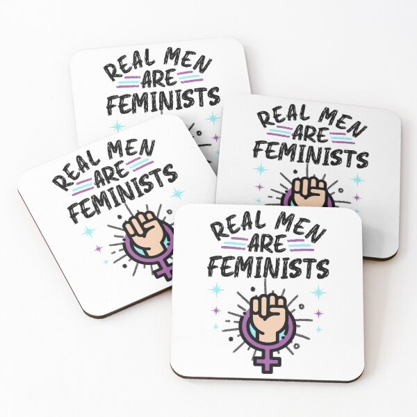 Item preview, Real Men Are Feminists – Male Ally Feminist Equality  designed and sold by SidTastic .