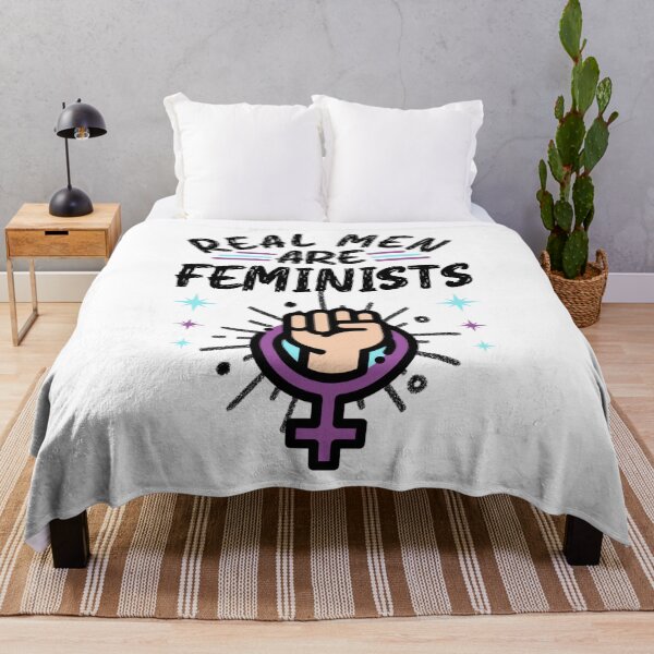 Item preview, Real Men Are Feminists – Male Ally Feminist Equality designed and sold by SidTastic .