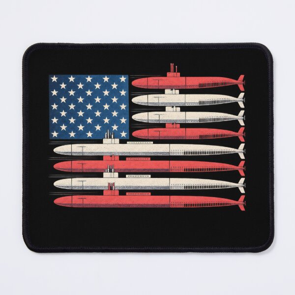 Item preview, American Submarine Flag Patriotic Navy Veteran designed and sold by kyvua-artist.