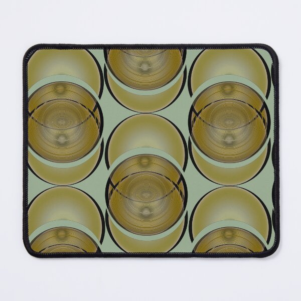 Item preview, Abstract Gold Vinyl Record Geometry Graphic Design designed and sold by NB-Artmagic.