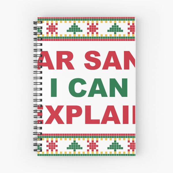 Artikelvorschau, Lieber Weihnachtsmann, ich kann den hässlichen Weihnachtspullover erklären entworfen und verkauft von Alphakenon.