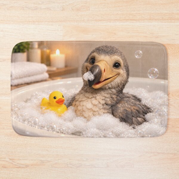Item preview, Happy Dodo Bird Bubble Bath designed and sold by Sillytoe.