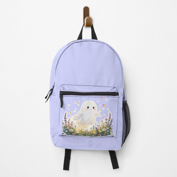 Item preview, Cute Floral Ghost With Fireflies Garden designed and sold by Artistprinter.