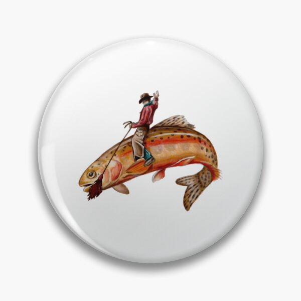 Item preview, Golden Trout Cowboy designed and sold by loera-emelina.