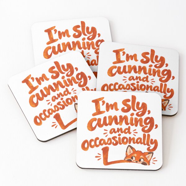 Item preview, Sly Cunning And Occasionally Lazy Fox Shirt designed and sold by Fuzzaroo.